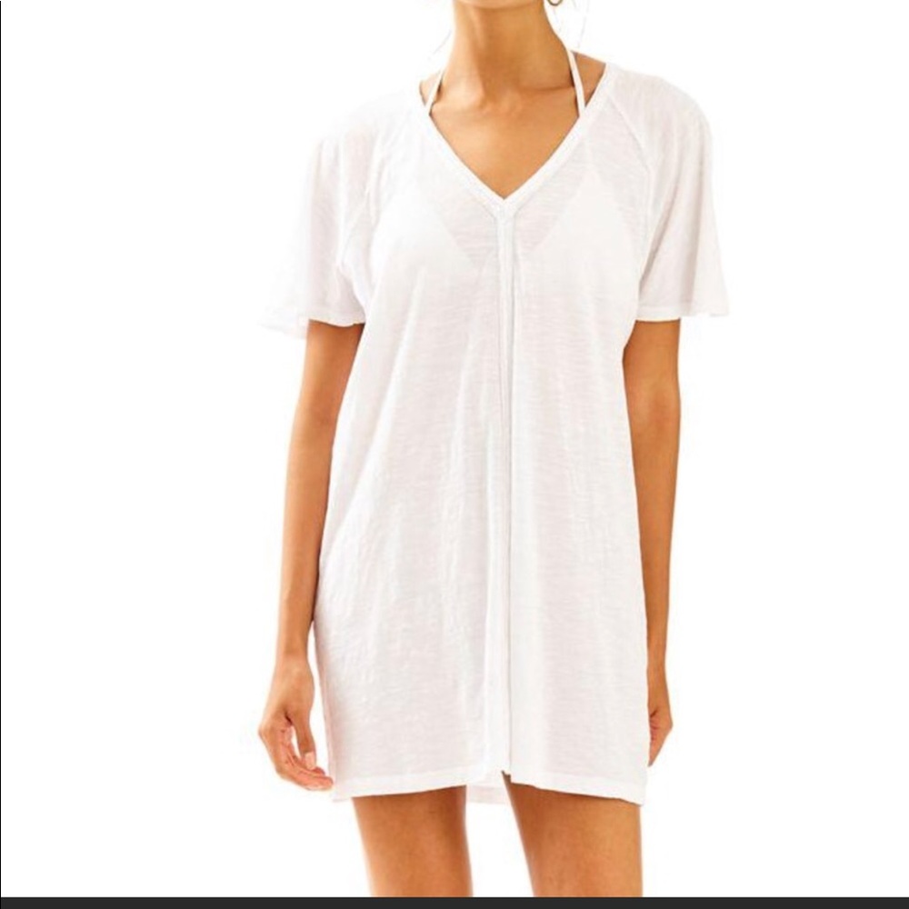 ISO Lilly Pulitzer Bonita White cover up